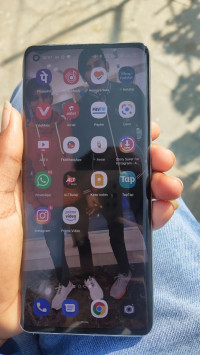 White Oppo  Oppo Reno 4 pro