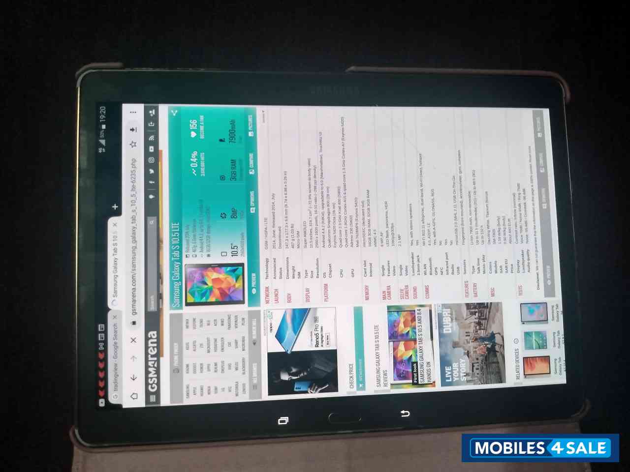 Samsung  Galaxy tab 10.5