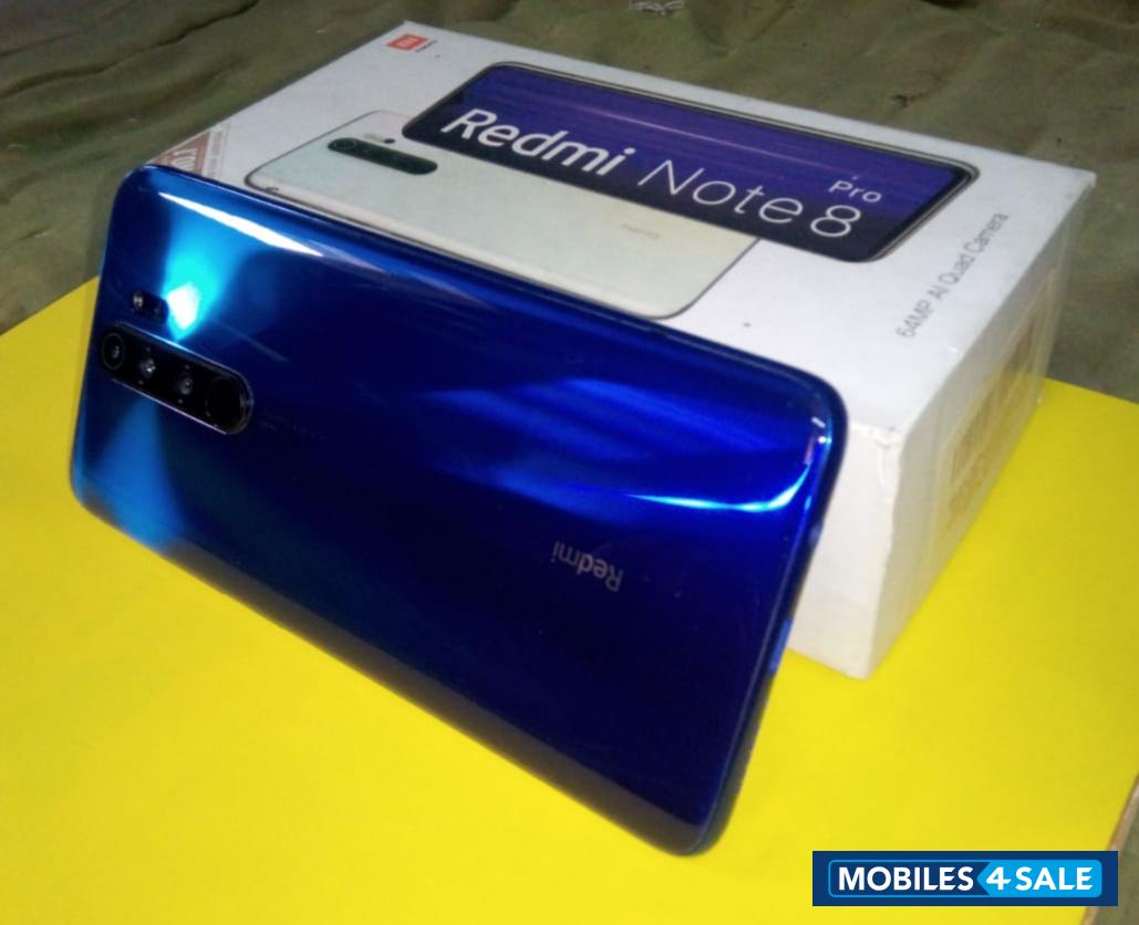 Electric Blue Xiaomi  Redmi note 8 pro