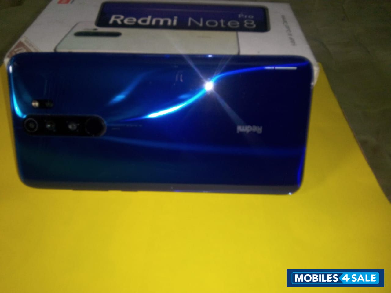 Electric Blue Xiaomi  Redmi note 8 pro