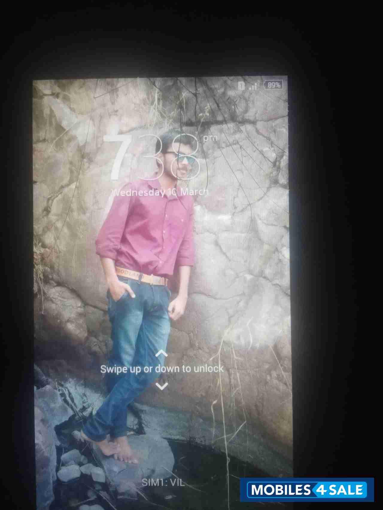 Black Sony  E4 dual 3g phone