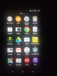 Black Sony  E4 dual 3g phone