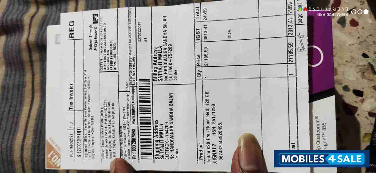 Xiaomi  Redmi k20 pro