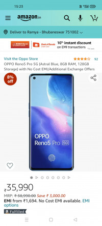 Oppo Reno 5 pro