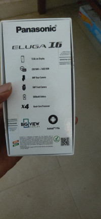 Panasonic  Eluga I6 Black, 2GB Ram, 16GB Storage