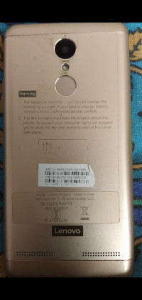 Gold Lenovo  Lenovo k6 power