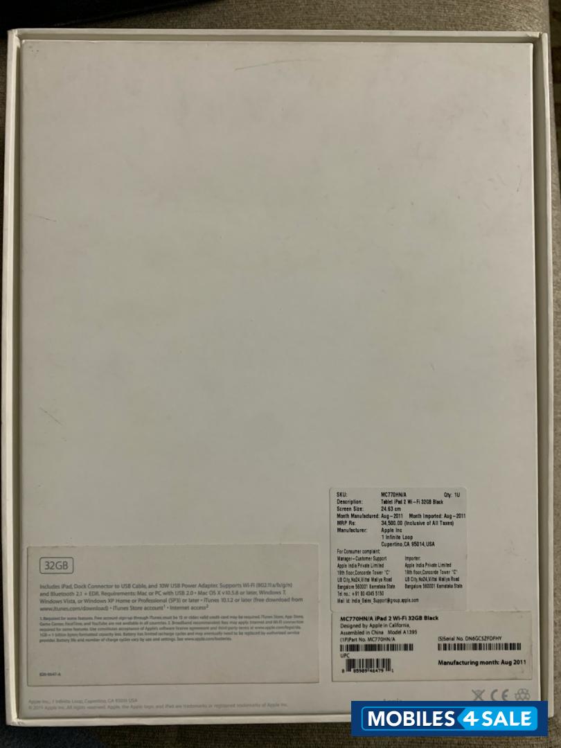 Apple iPad 2 32 GB Black