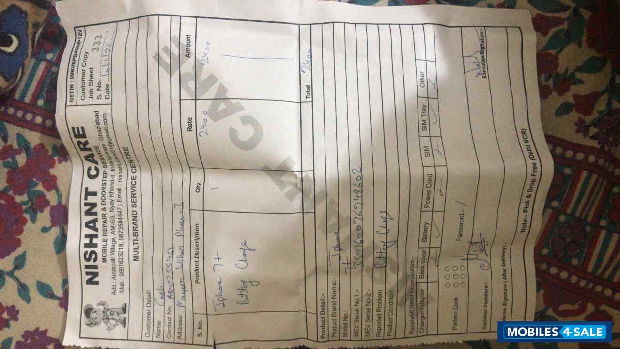 Apple  7 plus 128 gb