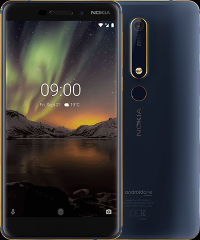Blue Nokia 6.1