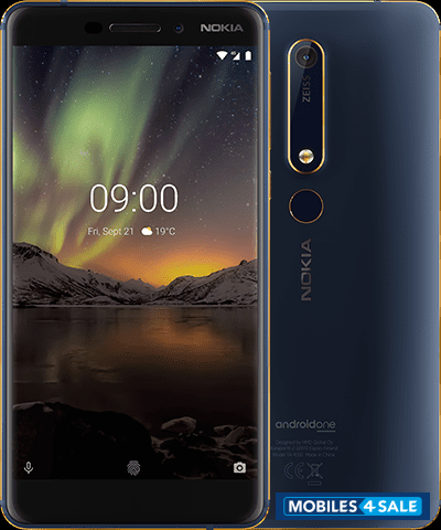 Blue Nokia 6.1