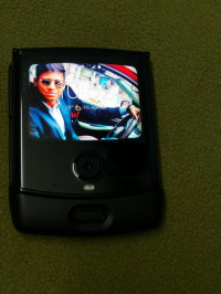 Black Motorola Razr 4G