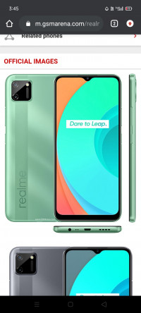 Green Realme  C11