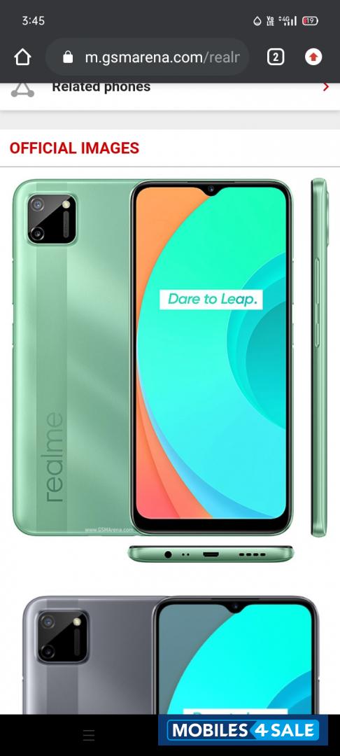 Green Realme  C11