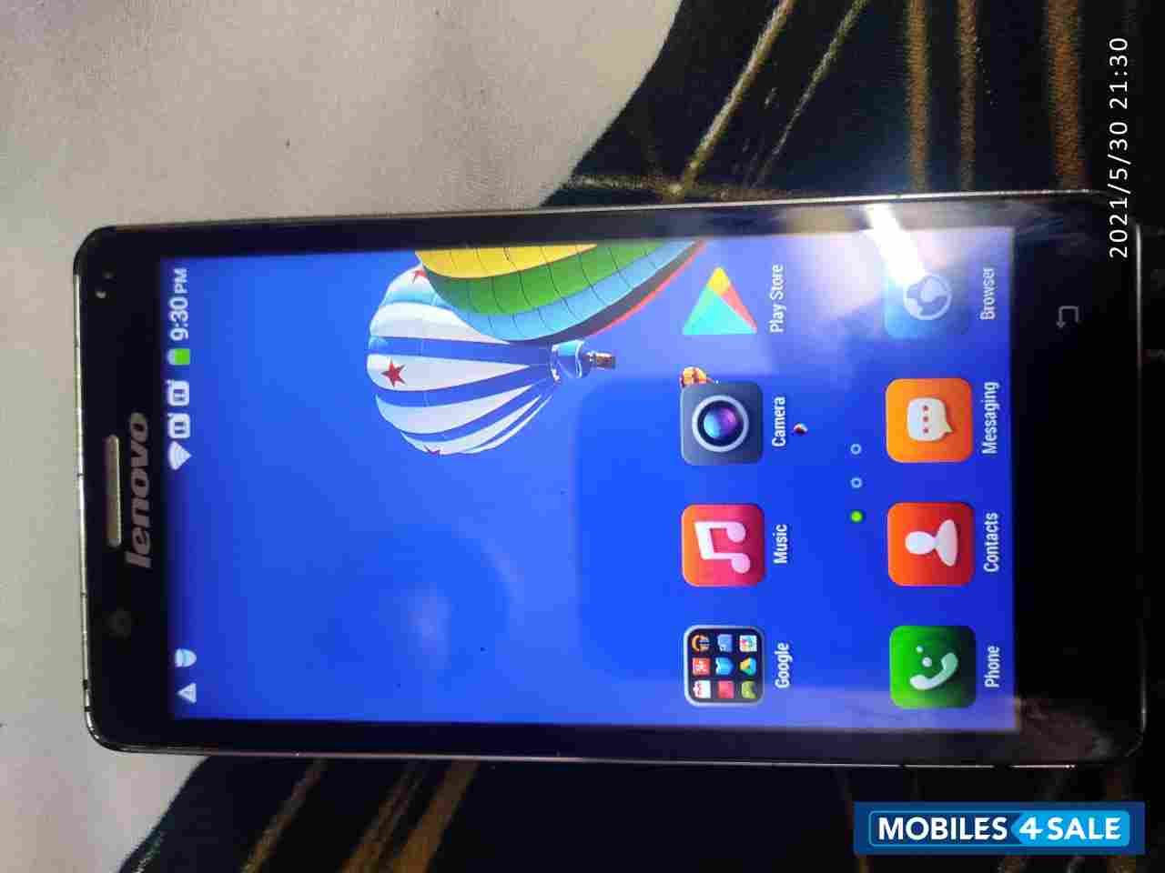 Black Lenovo  A536