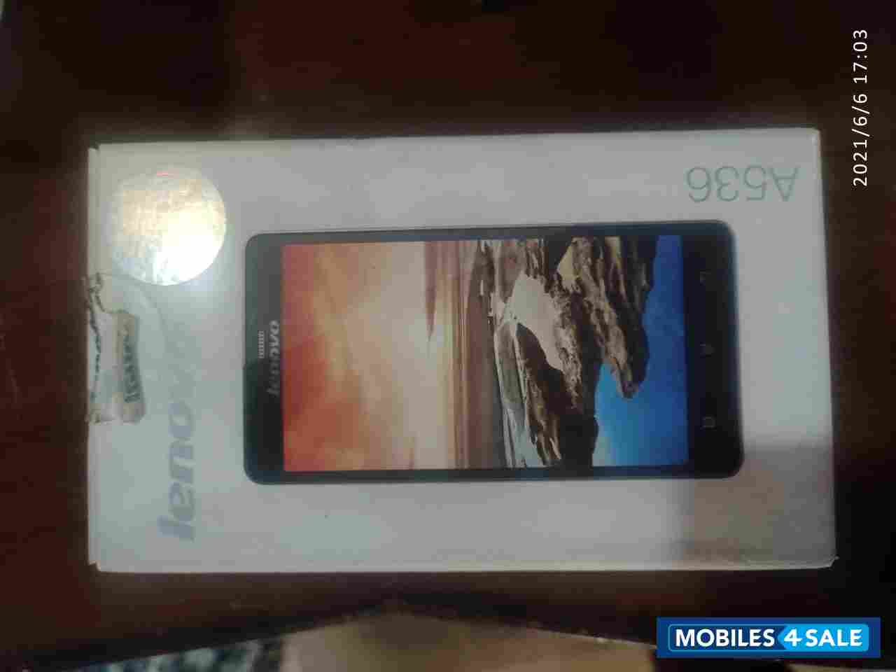 Black Lenovo  A536