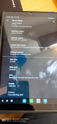 Lenovo  Tablet M8 2nd Gen