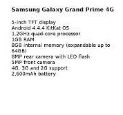 Samsung  Galaxy Grand Prime 4g
