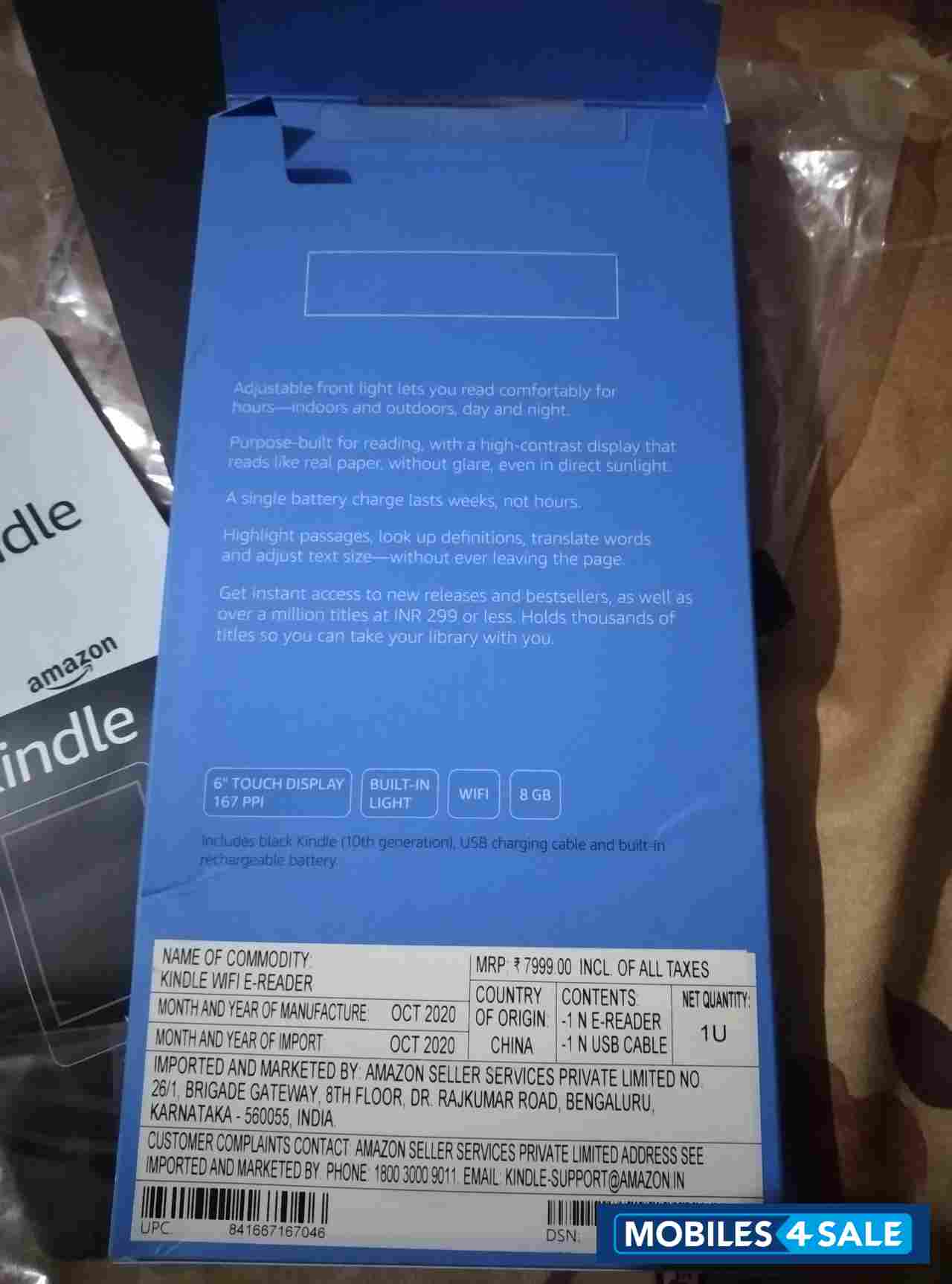 Amazon  Kindle 10th generation