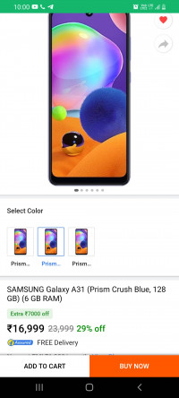 Samsung  Samsung galaxy A31