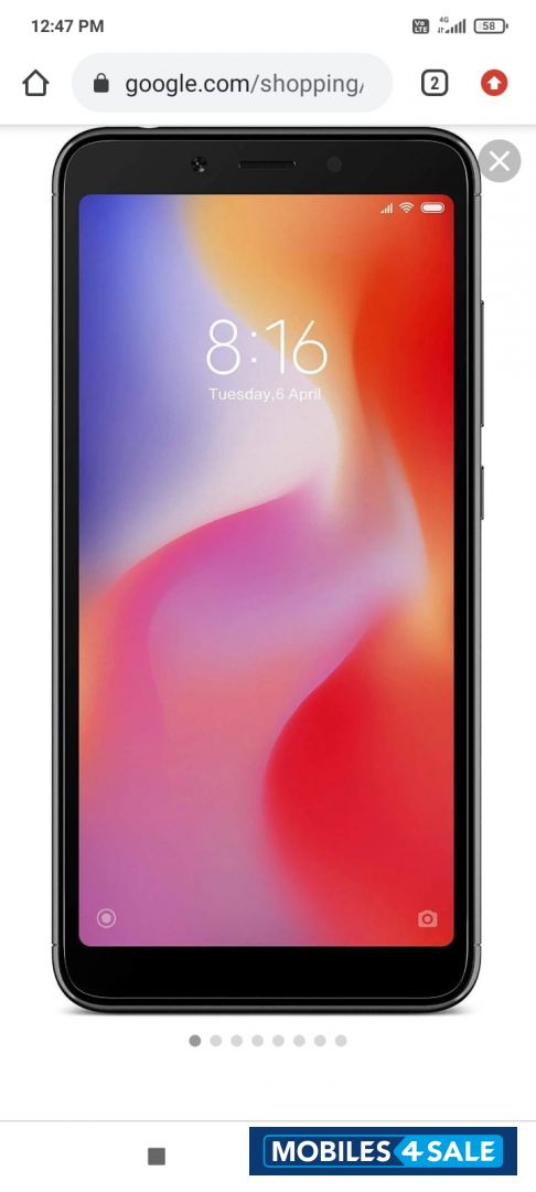 Whitw Redmi  6 A