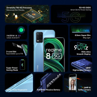 Realme  Realme 8 5G 8 GB + 128 GB