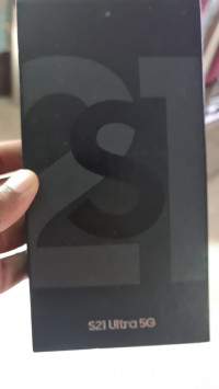 Black Samsung  S21 Ultra