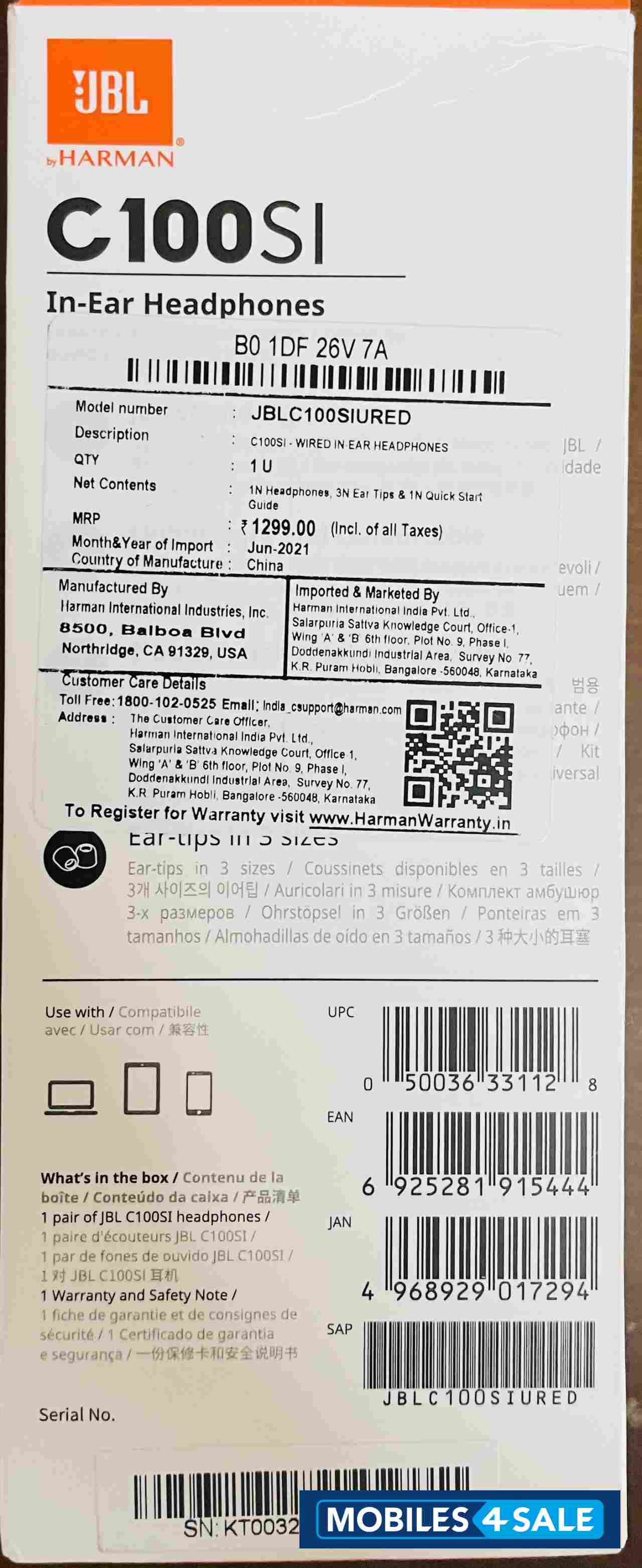 Armour Blue Xiaomi  Poco F1 By Mi (8Gb_Ram & 256Gb_Internal