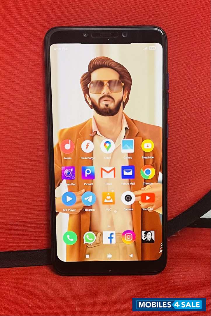 Armour Blue Xiaomi  Poco F1 By Mi (8Gb_Ram & 256Gb_Internal