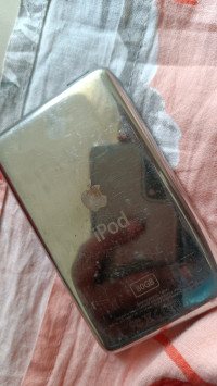 Black With Silver Back Apple iPod