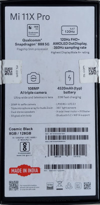 Xiaomi MI 11XPRO 8GB 128GB