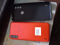 Coral Red Motorola  E7 power