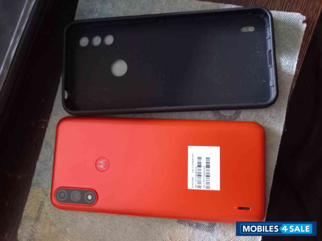Coral Red Motorola E7 power Coral Red Motorola E7 power