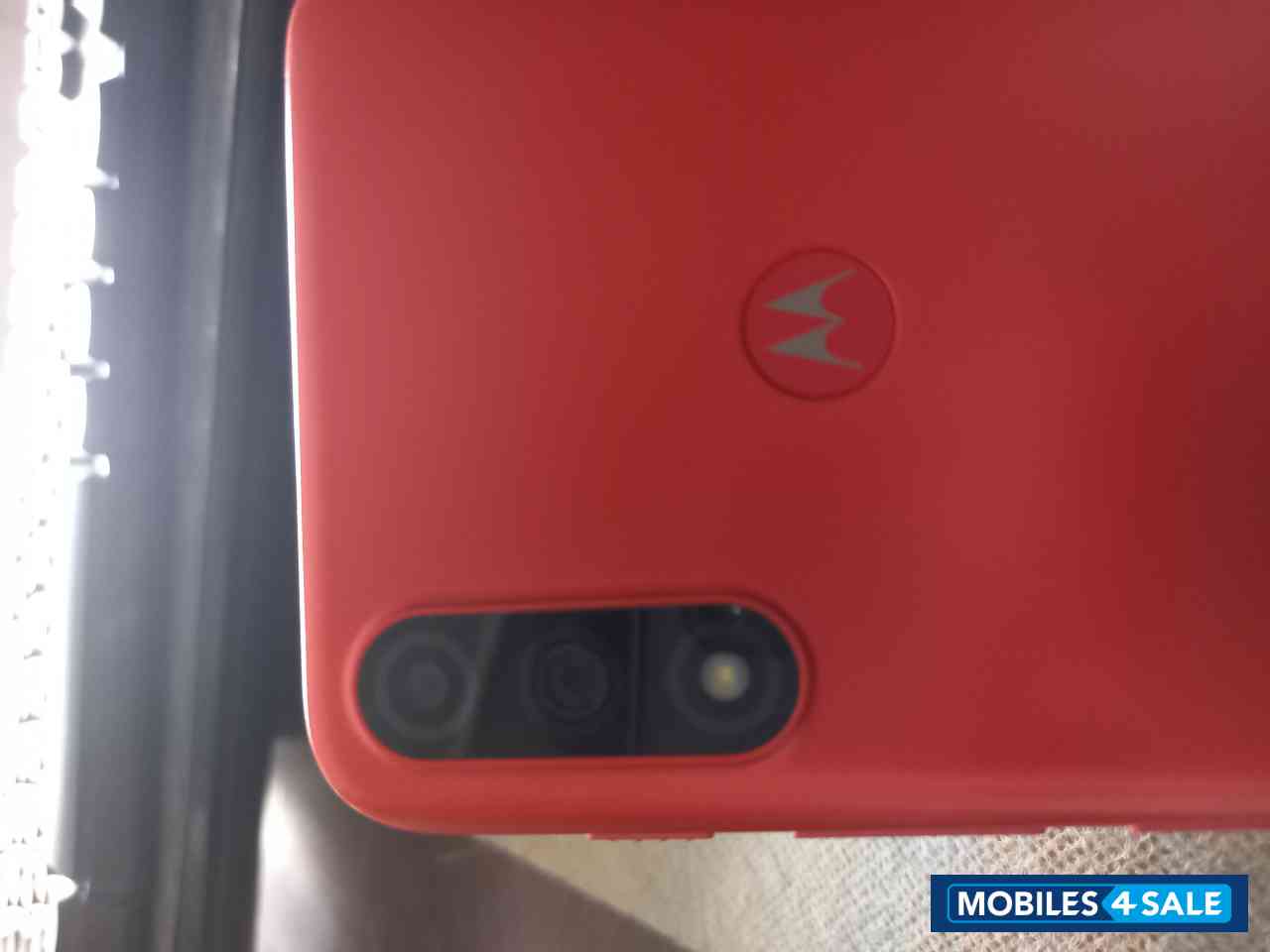 Coral Red Motorola  E7 power