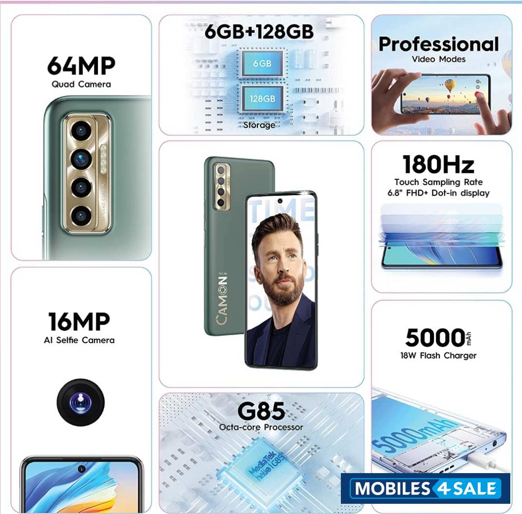 Tecno  Camon 17   6/128