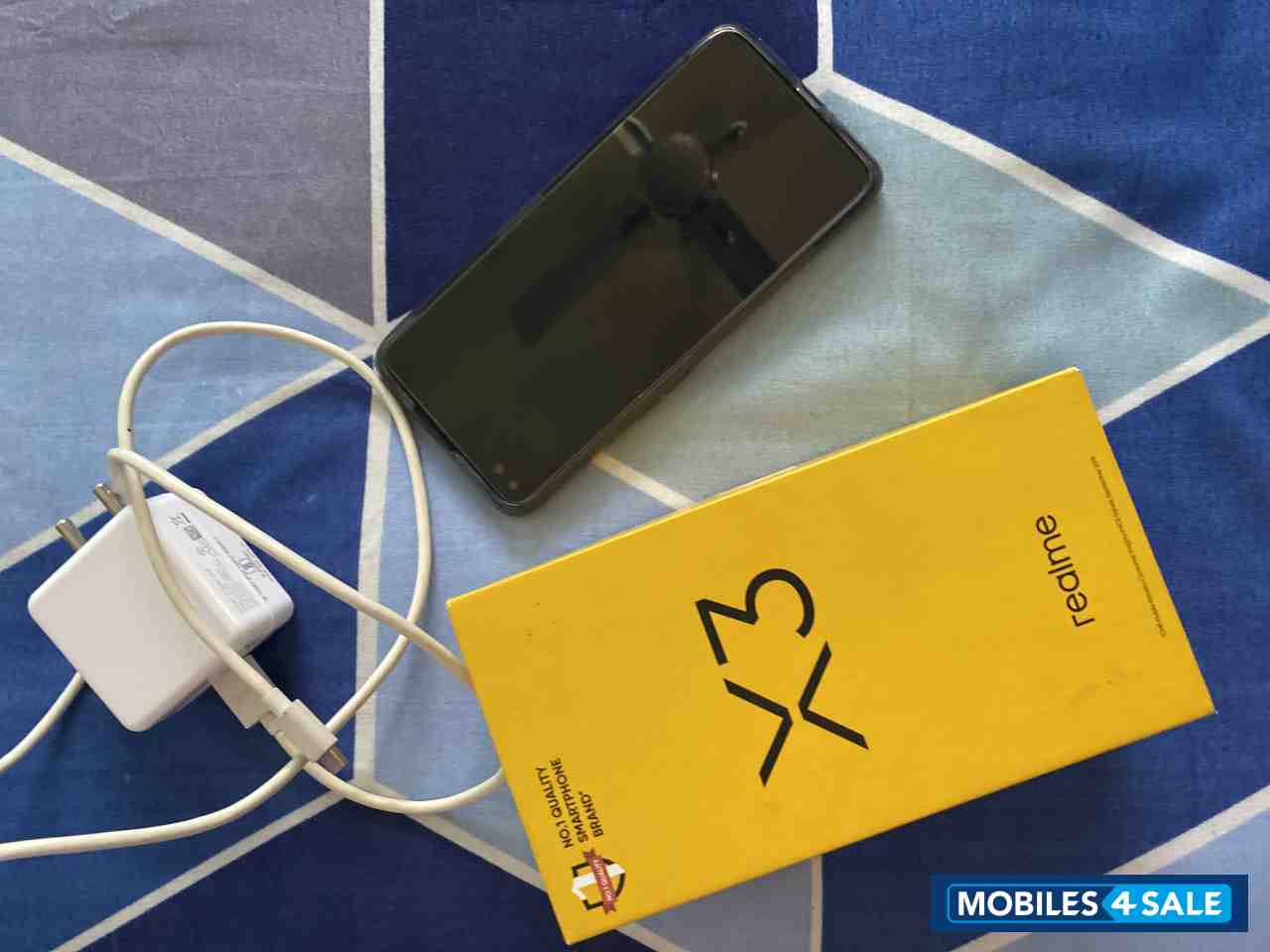 Glacier Blue Realme  X3