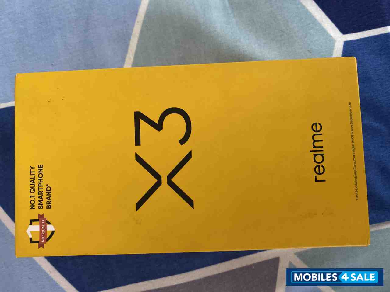 Glacier Blue Realme  X3