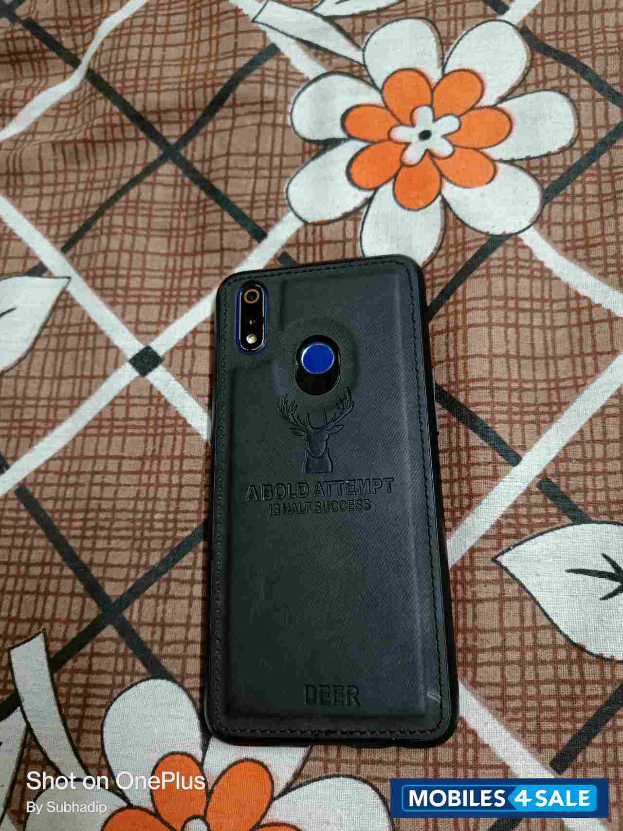 Blue Realme  3 pro