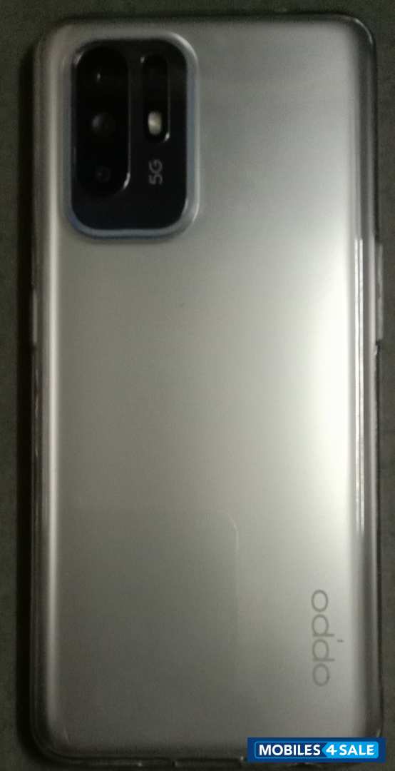 Silver Oppo  F19 pro plus