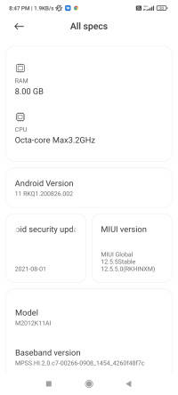 Double Shade Xiaomi  11x