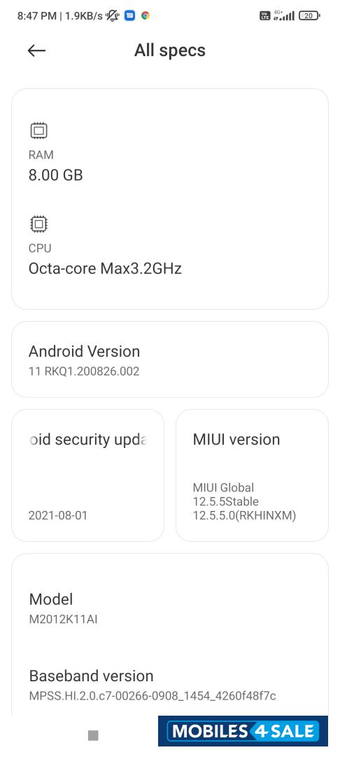 Double Shade Xiaomi  11x