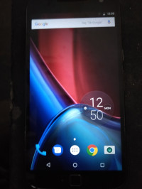 Black Motorola  Moto G4 plus 3gb 32gb