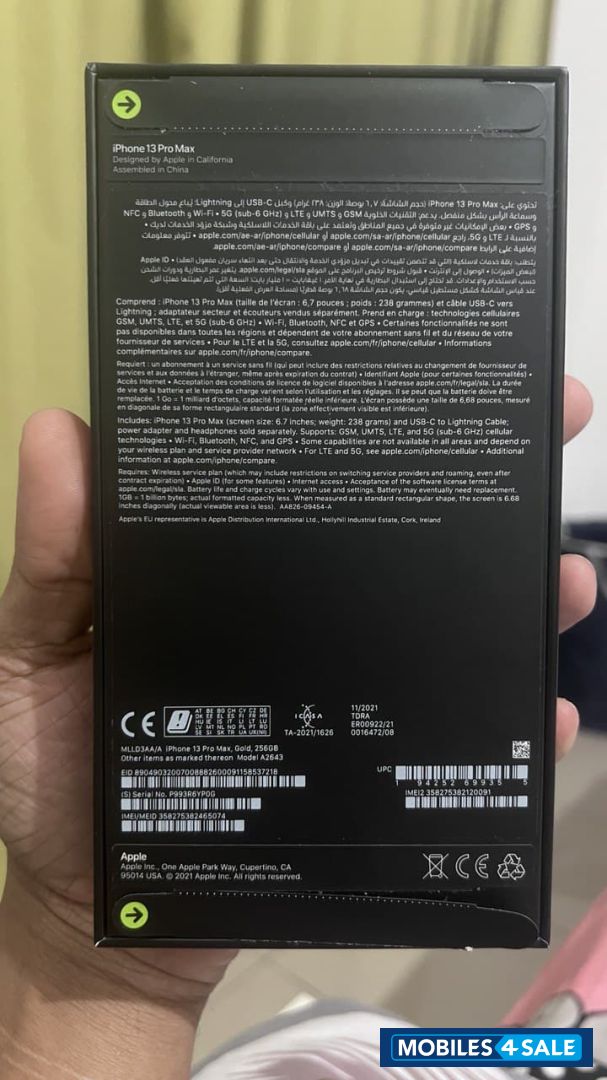 Apple iphone 13 pro max gold Apple iphone 13 pro max gold