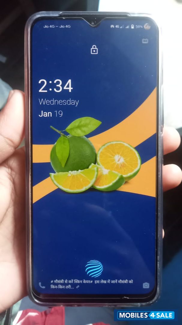 Black Vivo Y-series vivo y73 8gb 128gb