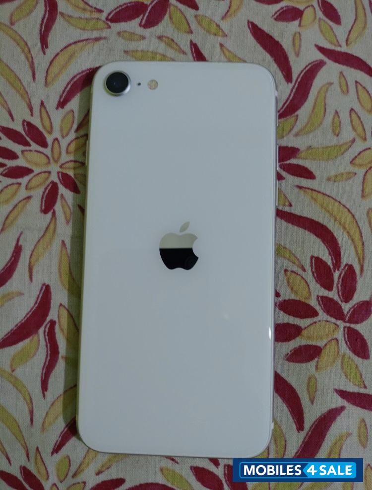 White Apple iPhone SE