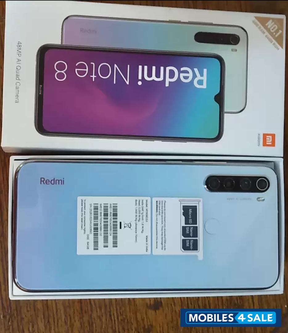 White Redmi  Note 8 6/128