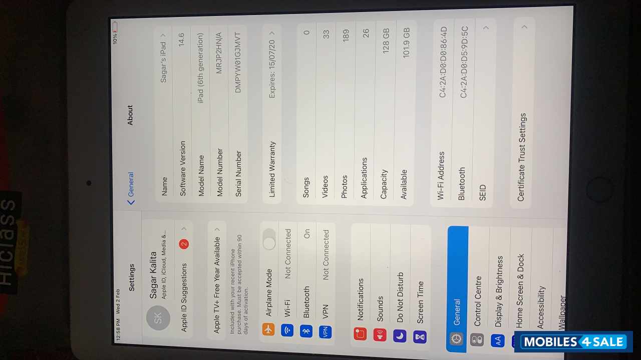 Apple  Ipad 6th generation