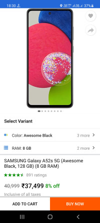 Samsung  Galaxy A52s