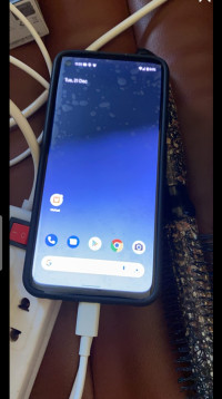 Black Google  pixel 4a