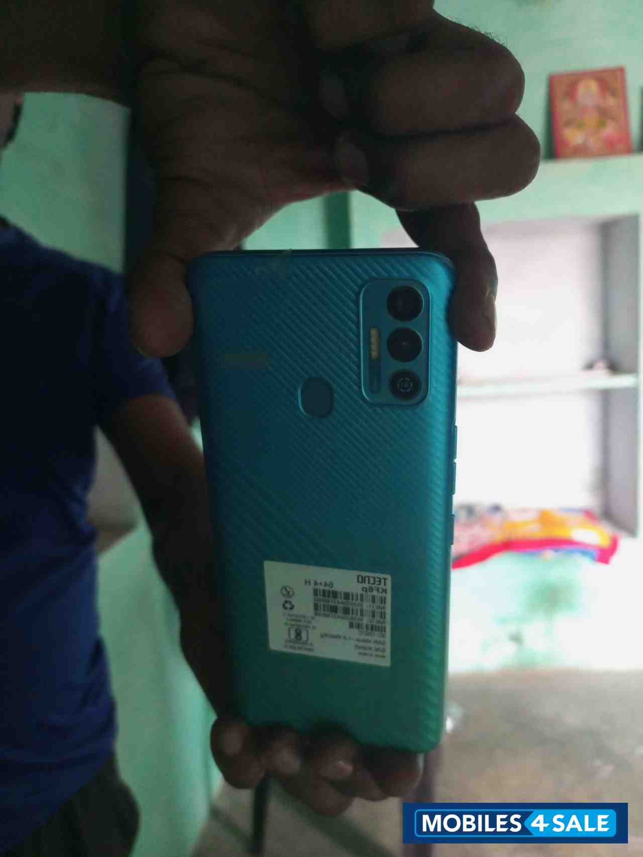 Blue Tecno  Sprak 7T