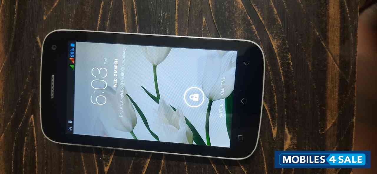 Black Micromax  A110Q